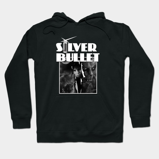 Silver Bullet retro movie Hoodie by Leblancd Nashb